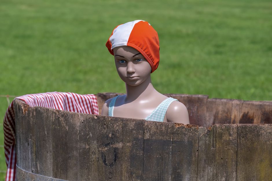 Satin-Lined Waterproof Swim Turban