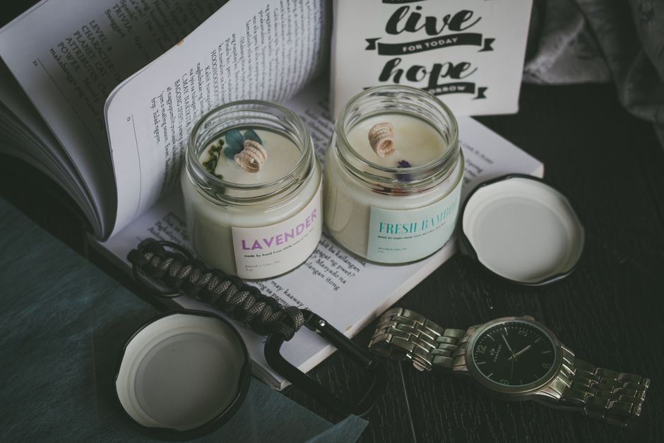 Scented Soy Wax Candle Set