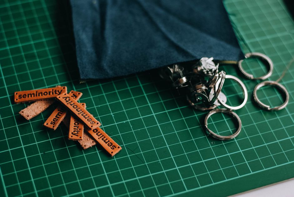 Scrap Fabric Keychains