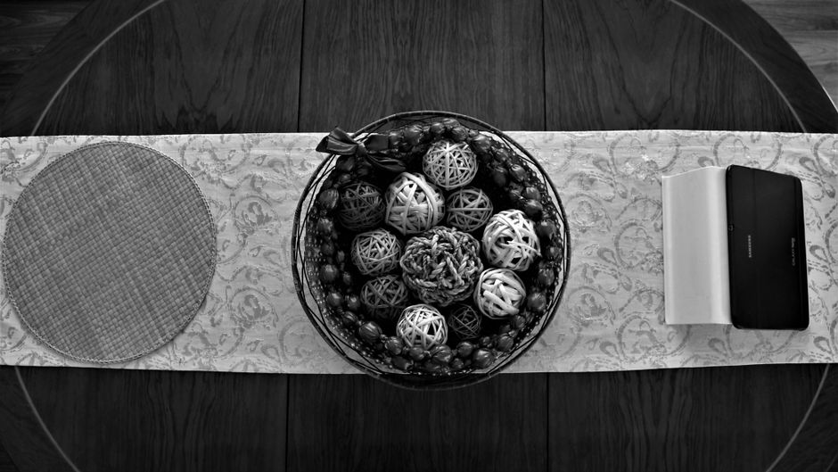 Scrap Fabric Table Runner