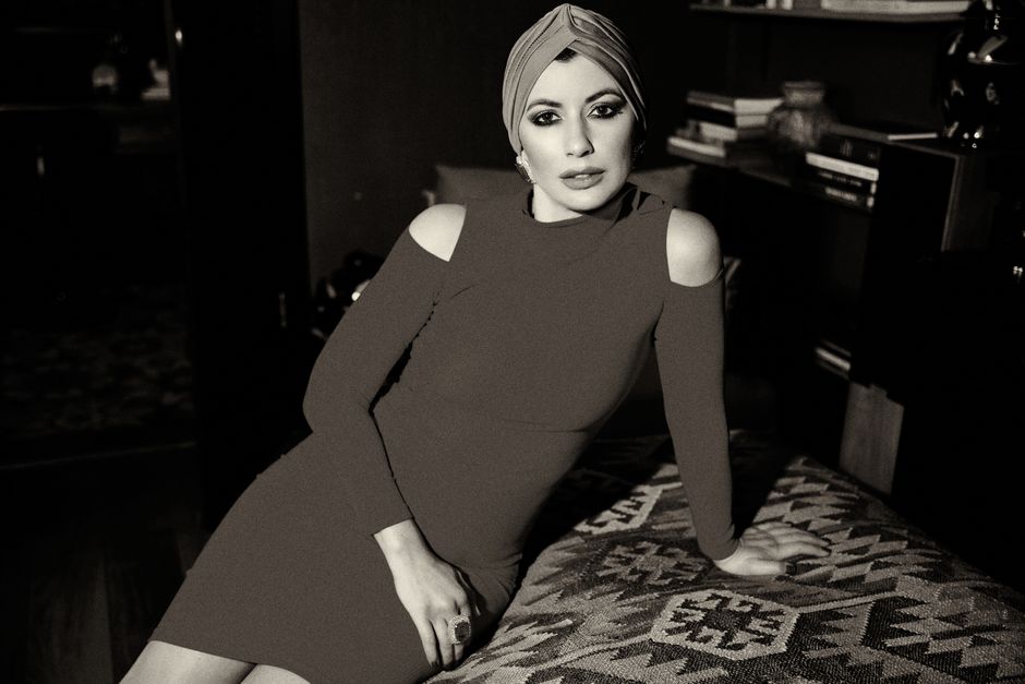 Shhh Silk Pleated Swim Turban