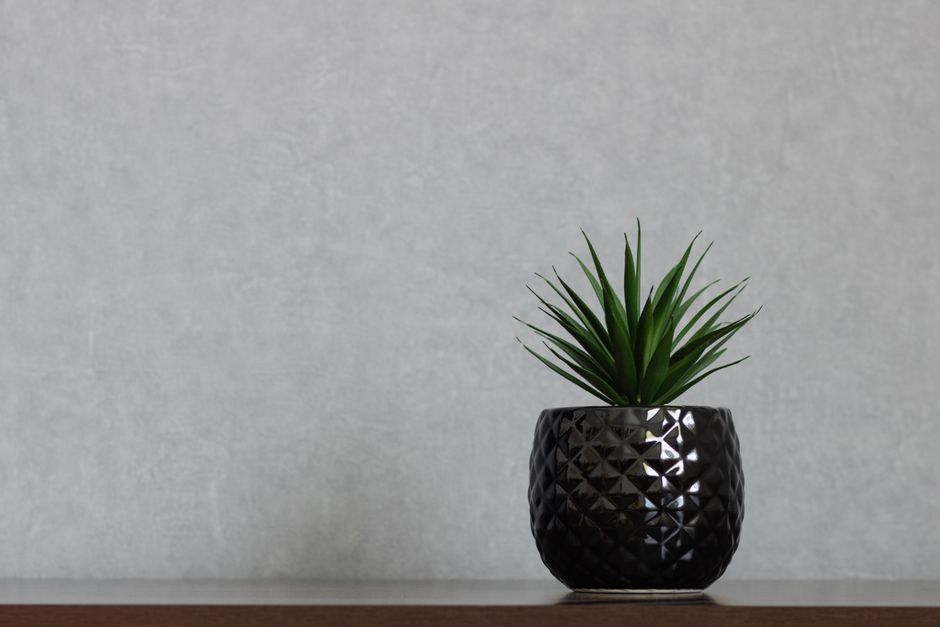Small Potted Faux Olive Tree
