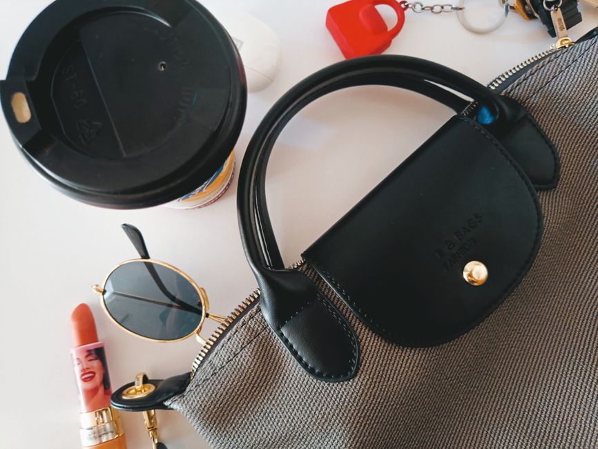 Soft Leather Tassel Keychain