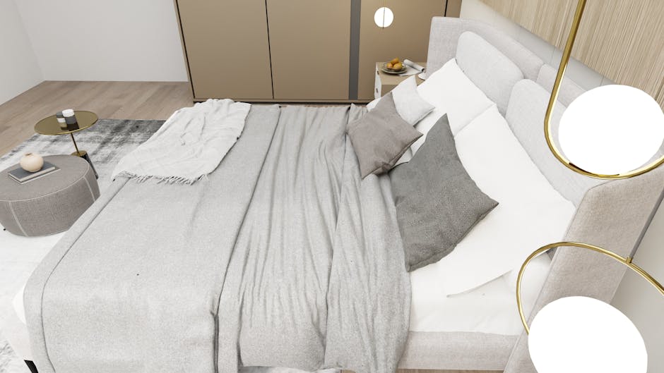 Soft Taupe and Pale Blue