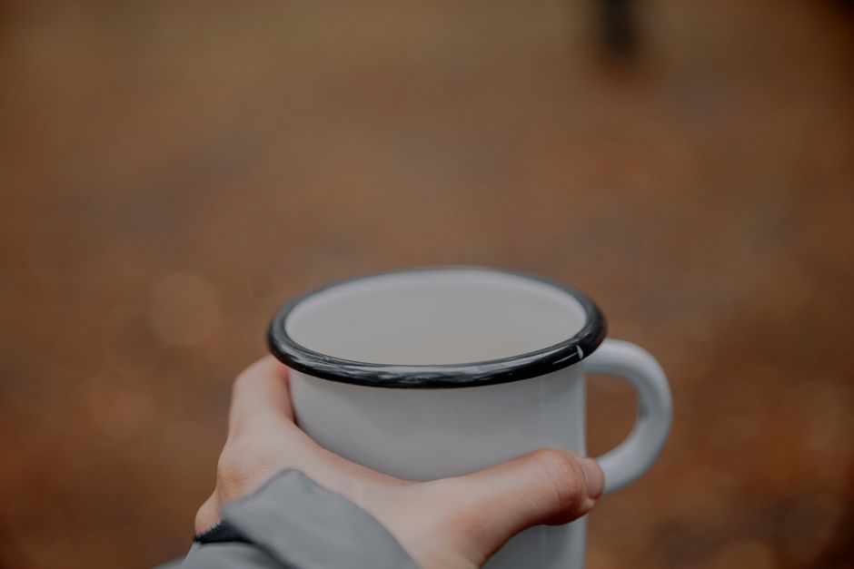 Sparkle Enamel Mugs