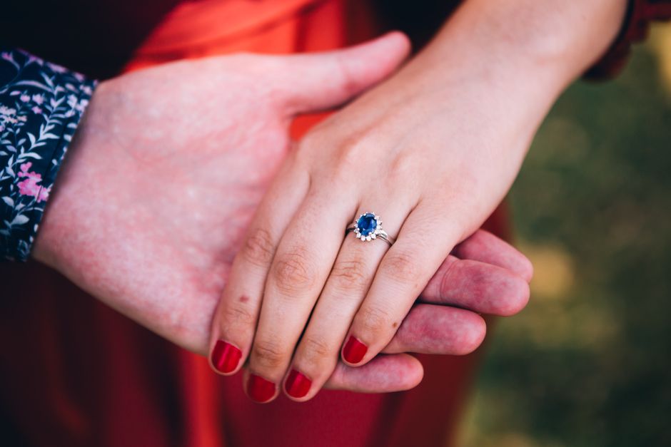 Sparkly Sapphire Blue Polish