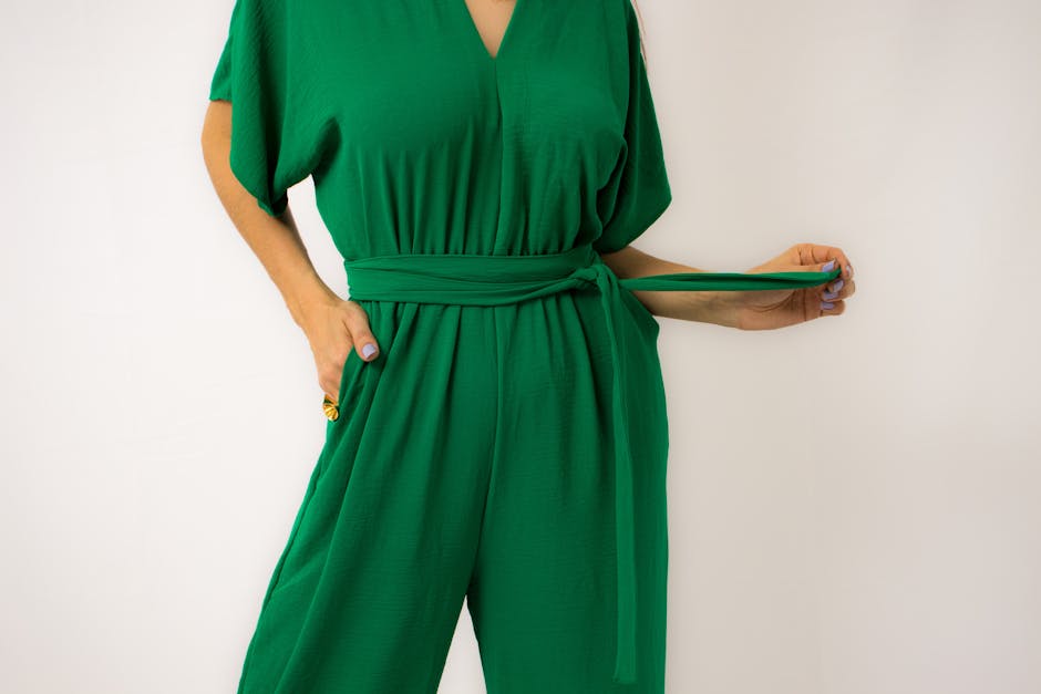 Tailored Wide-Leg Jumpsuit