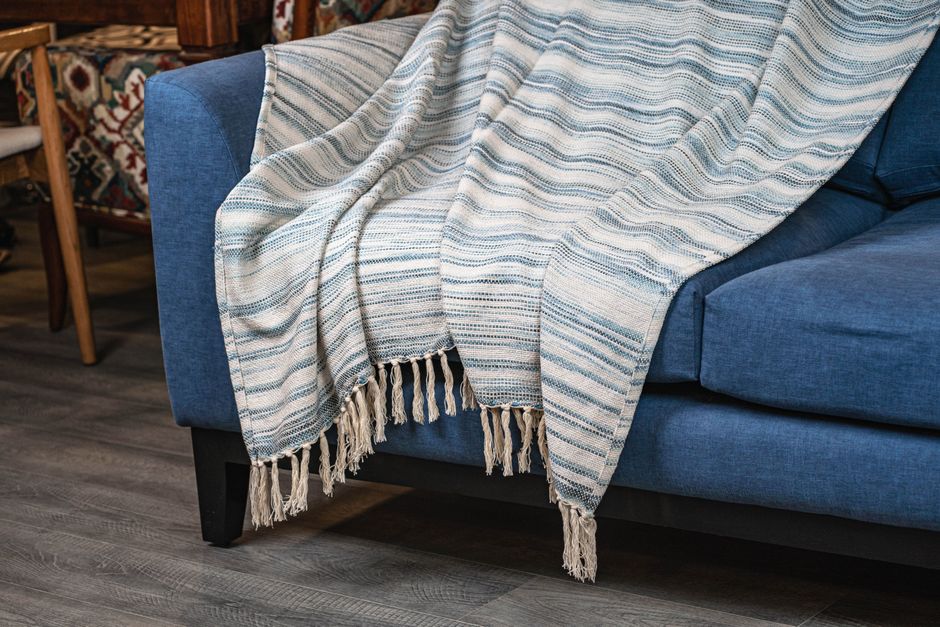 Turquoise Throw Blanket