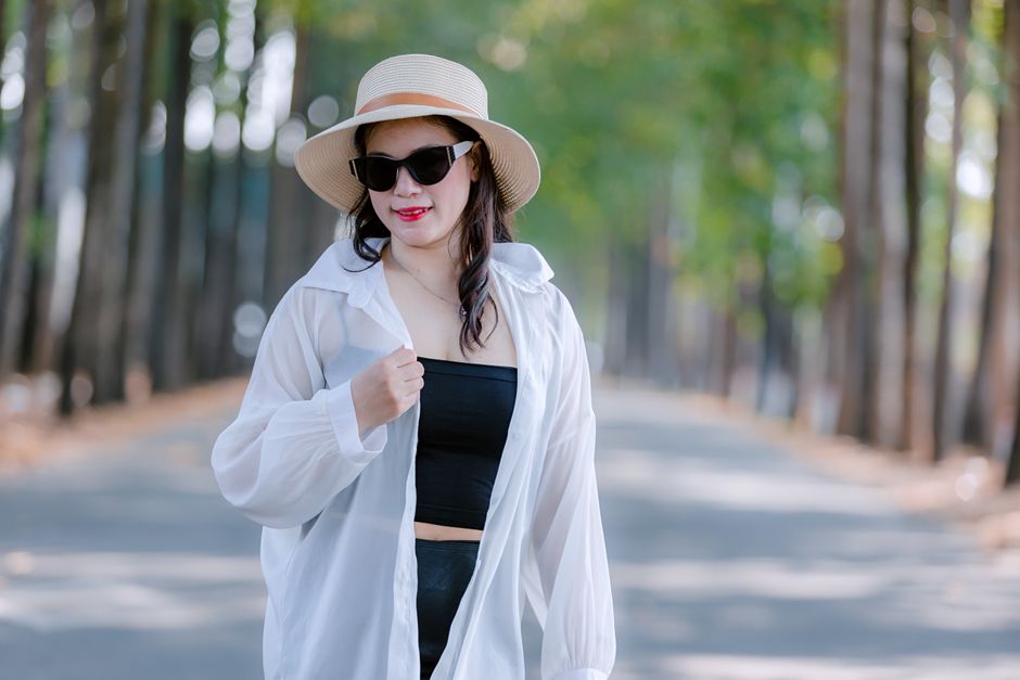 UPF 50+ Silk-Lined Sun Hat