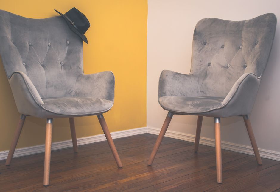 Velvet Tufted Accent Chair