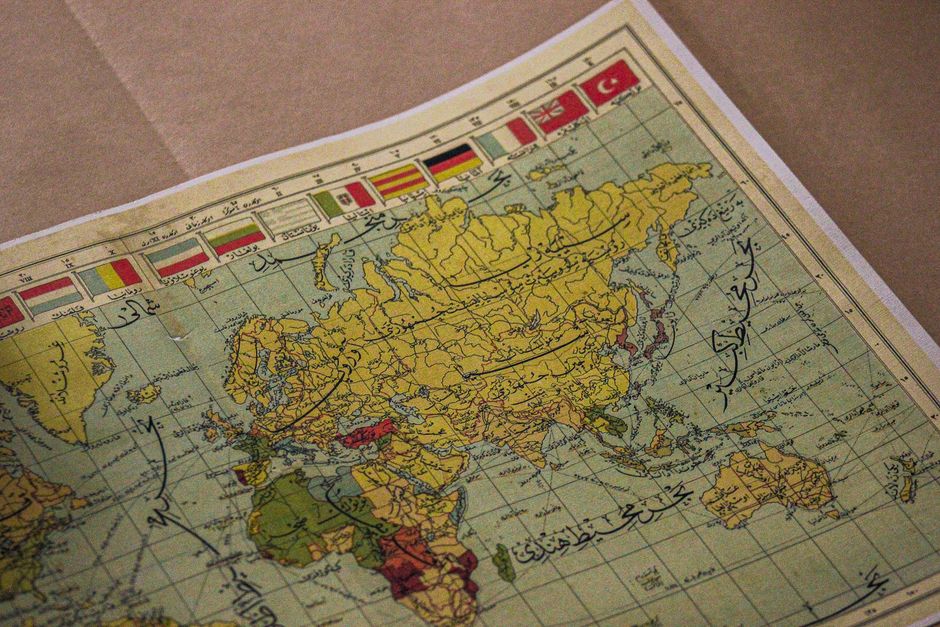 Vintage Map and Script Collection