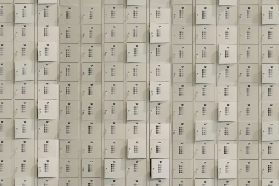 Wall-Mounted Metal Grid Panel