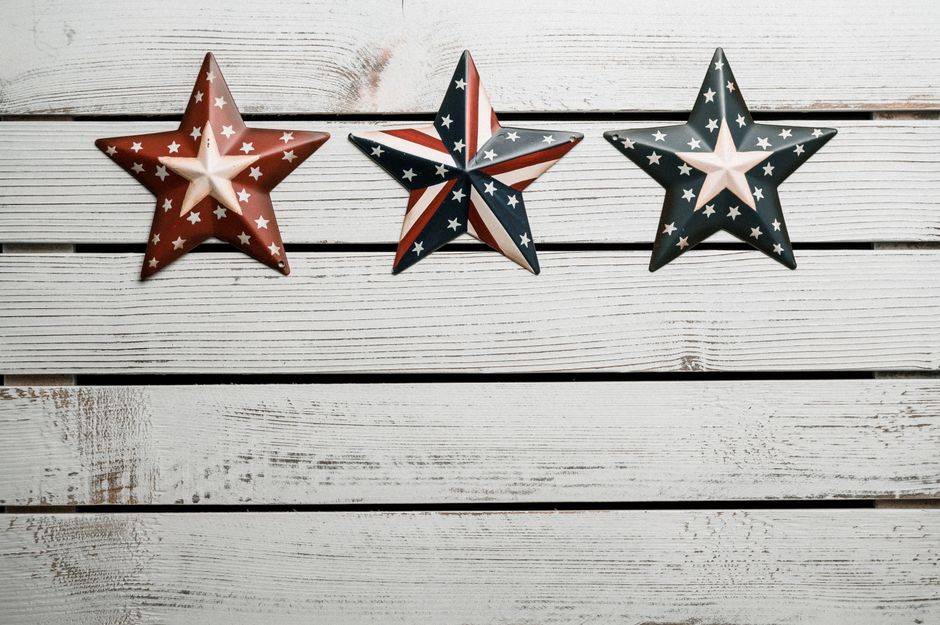 Washable Star-Spangled Play Mat