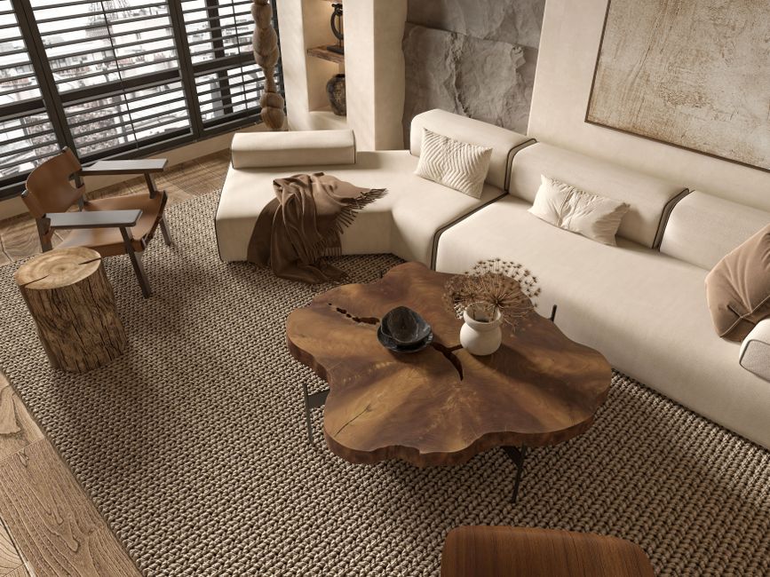 Wooden Nesting Coffee Tables