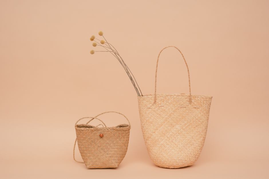 Woven Seagrass Storage Basket