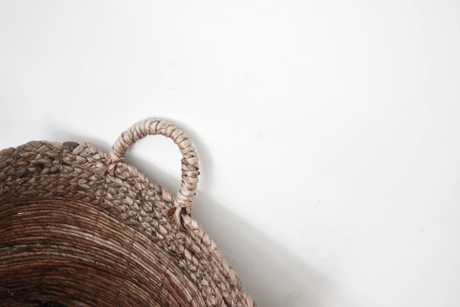 Woven Storage Baskets with Handles