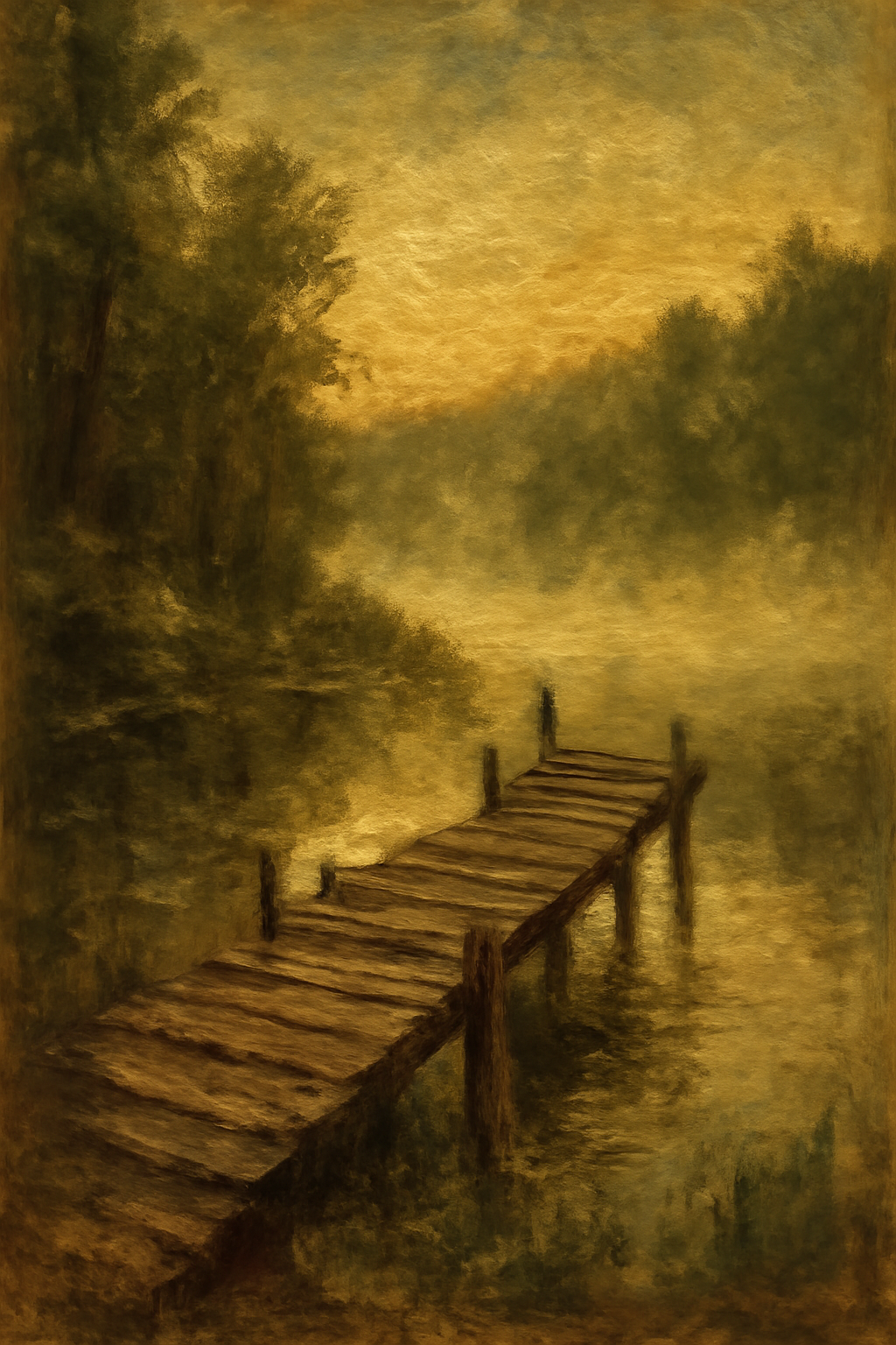 Vintage Lake Printable Wall Art Set, Unique Father’s Day Gifts